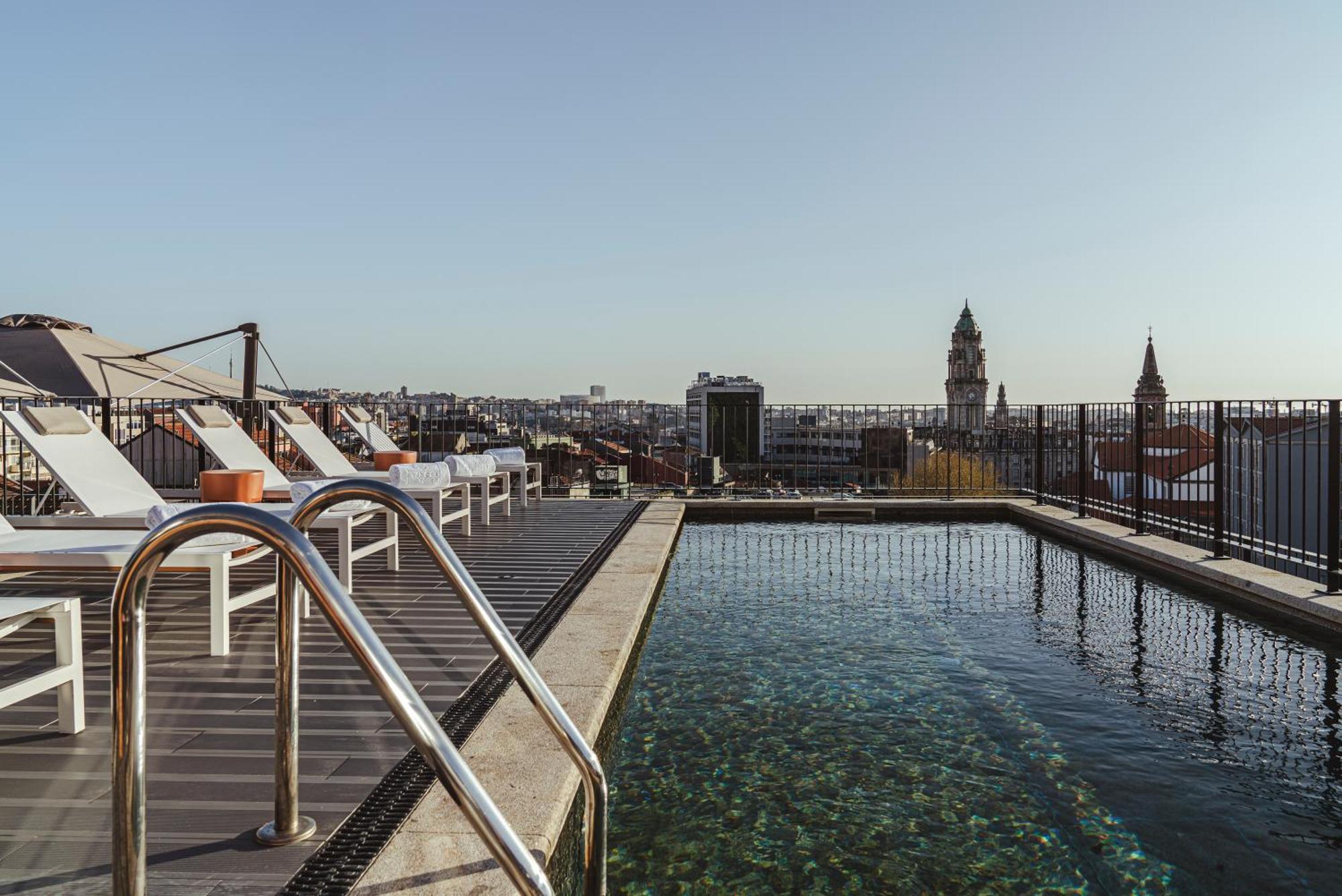 Vincci Bonjardim Hotel Porto Bagian luar foto